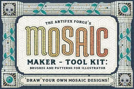 Mosaic Maker - Brushes & Patterns (Envato Elements)