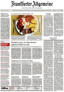 Frankfurter Allgemeine Zeitung vom 20 Juli 2011