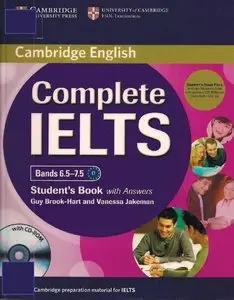 Complete IELTS Bands 6.5-7.5 (Student Book + Workbook + CDRom)
