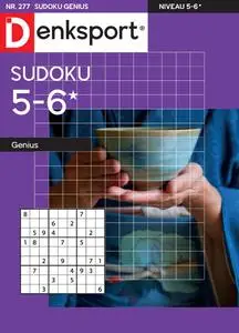Denksport Sudoku 5-6 genius N.277 - 9 Mei 2024