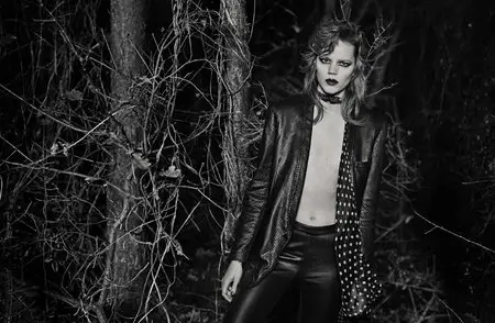 Freja Beha Erichsen by Peter Lindbergh for Vоgue Italia January 2016