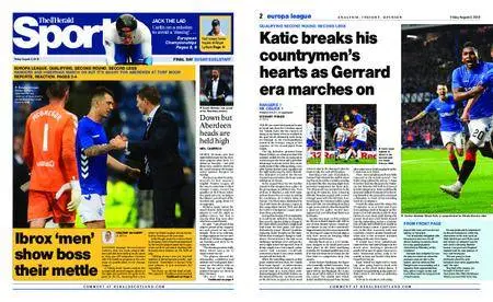 The Herald Sport (Scotland) – August 03, 2018