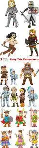 Vectors - Fairy Tale Characters 2