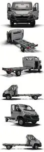 Citroen Jumper Chassis Truck SCab 4035WB HQInterior 2023 Model