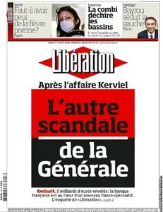 Libération. Lundi 27 Avril 2009