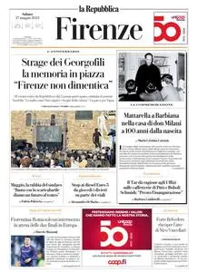 la Repubblica Firenze - 27 Maggio 2023