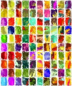Grunge Splash Background in CorelDRAW