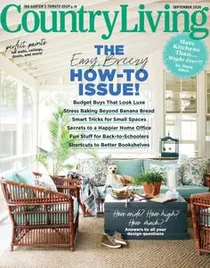 Country Living USA - September 2020