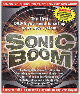 DENON Sonic Boom Demostration Test Disc (AC3)
