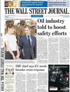 The Wall Street Journal Europe 2010.12.08