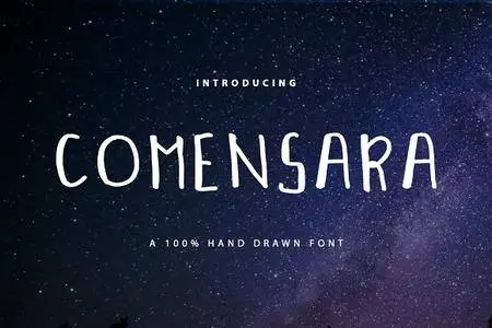 CreativeMarket - Comensara Font For Book and Poem 2583245