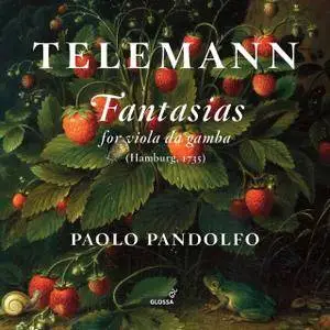 Paolo Pandolfo - Telemann: Fantasias for Viola da gamba (2017)