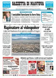 LA GAZZETTA DI MANTOVA DEL 31 DICEMBRE 2009