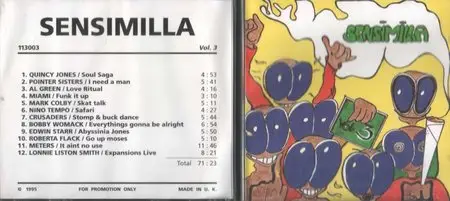 Camera Rare Groove - Sensimilla Vol. 3 - Funk Compilation