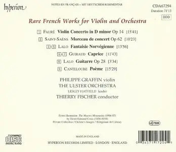 Philippe Graffin, Thierry Fischer - Rare French Works (2002) (Repost)