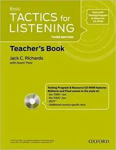 Tactics for Listening: Basic: Teacher's Resource Pack by Richards