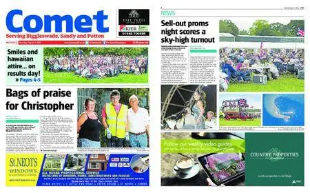 The Comet Serving Biggleswade, Sandy and Potton – August 23, 2018