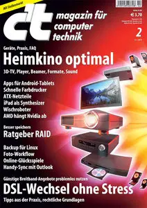 ct Magazin für Computertechnik No 02 2012