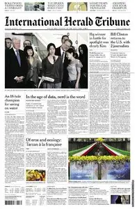 International Herald Tribune, Thursday, August 06, 2009