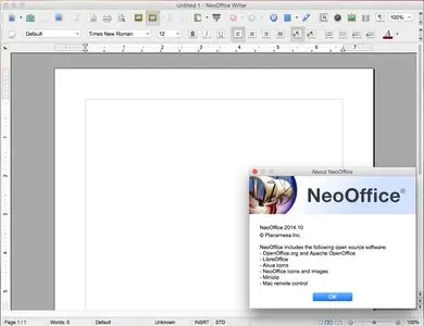 NeoOffice 2014.10 Multilangual Mac OS X