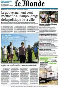 Le Monde du Mercredi 22 Aout 2012