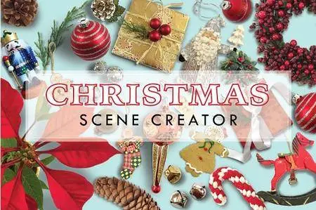 Christmas Scene Creator Mock Ups 1615290