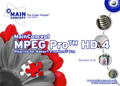 MainConcept MPEG Pro HD 4 Plug-In for Premiere Pro CS4
