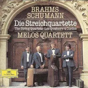 Melos Quartet - Brahms & Schumann: The String Quartets (1988) Re-Up