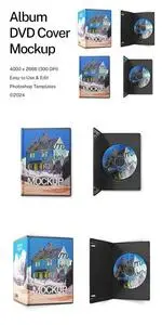 Album DVD Cover Mockup 7JSWGG3