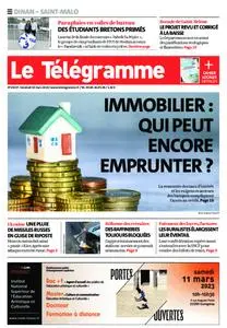 Le Télégramme Saint Malo – 10 mars 2023