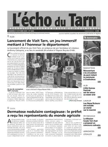 L'Echo du Tarn - 31 Octobre 2025