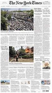 The New York Times - August 1, 2025