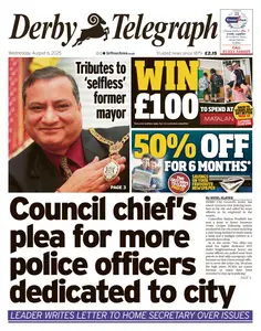 Derby Telegraph - 6 August 2025