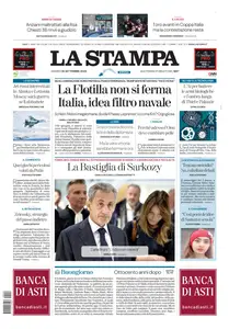 La Stampa Imperia e Sanremo - 26 Settembre 2025