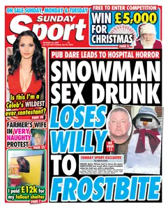 Sunday Sport - 22 November 2024