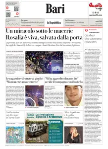 la Repubblica Bari - 7 Marzo 2025