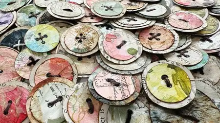 Handmade Paper Buttons: From Scraps To Art