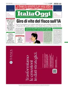 ItaliaOggi - 15 Ottobre 2026