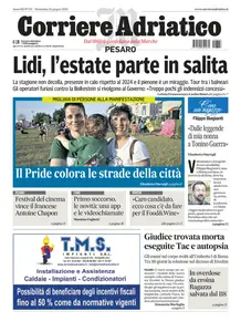 Corriere Adriatico Pesaro - 22 Giugno 2025