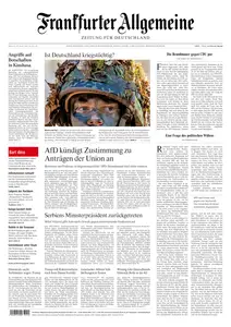 Frankfurter Allgemeine Zeitung - 29 Januar 2025