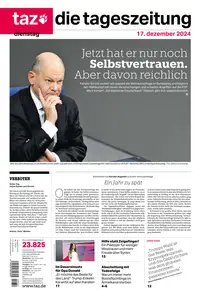 taz die tageszeitung  - 17 December 2024