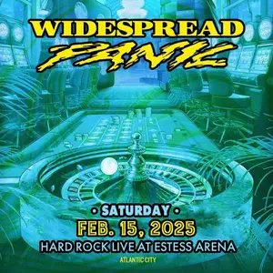 Widespread Panic - 2025-02-15 Hard Rock Live at Etess Arena, Atlantic City, NJ (2025)