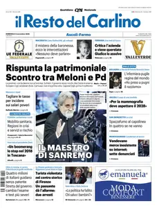 Il Resto del Carlino Ascoli Fermo - 9 Novembre 2025