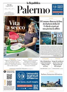 la Repubblica Palermo - 8 Agosto 2024