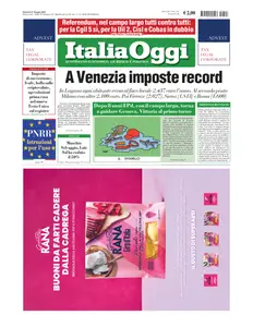 ItaliaOggi - 27 Maggio 2025