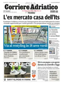 Corriere Adriatico Fermo - 27 Febbraio 2025