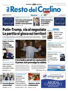 Il Resto del Carlino Modena - 15 Agosto 2025