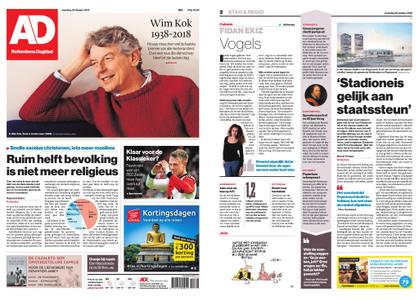 Algemeen Dagblad - Hoeksche Waard – 22 oktober 2018