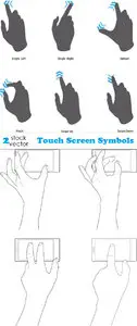 Vectors - Touch Screen Symbols