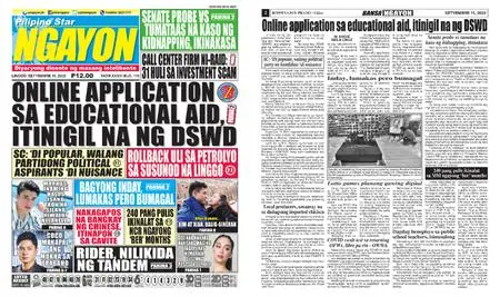 Pilipino Star Ngayon – Septiyembre 11, 2022